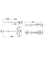 Тележка складная для транспортировки лодки до 80кг
