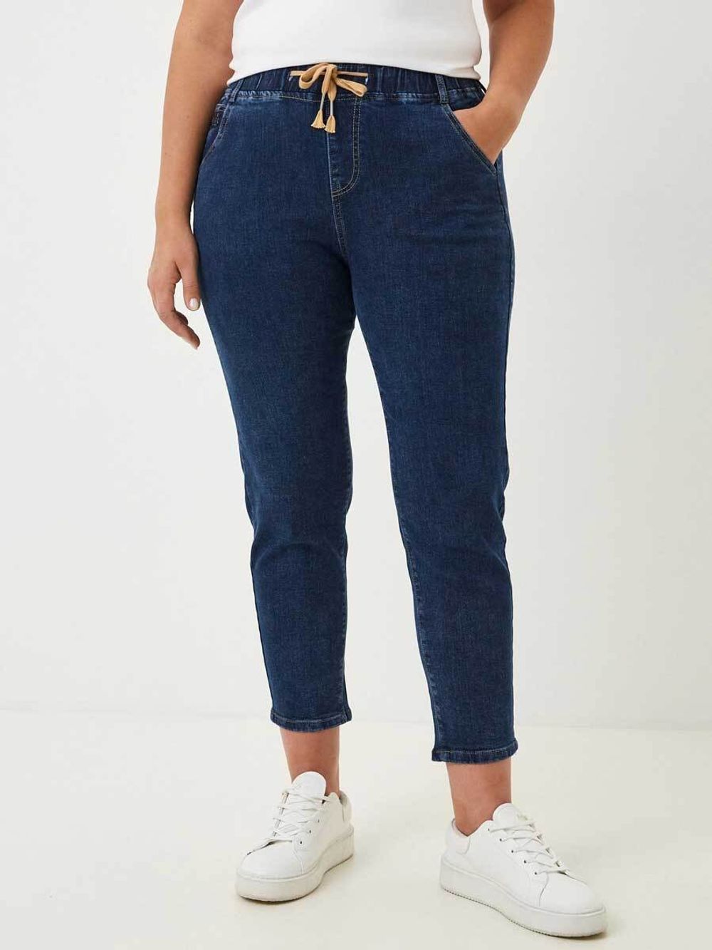 Джинсы утепленные больших размеров