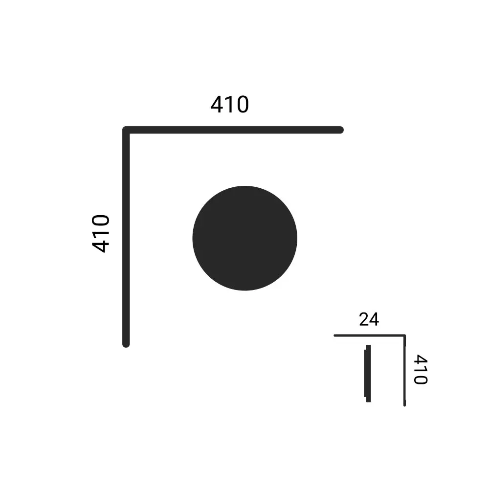 Розетка потолочная Zern Décor
