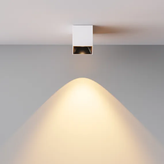 Потолочный светильник Альфа / Alfa LED 5 Вт 2700 К 50° Technical c064cl-5w2.7k-sq-wb