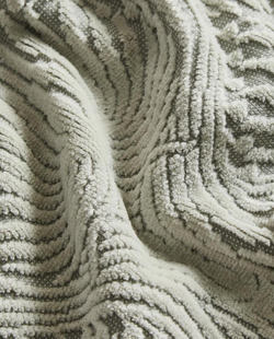 ZARA HOME ПОЛОТЕНЦЕ С МЕЛАНЖЕВЫМ УЗОРОМ, СВЕТЛО-ЗЕЛЕНЫЙ