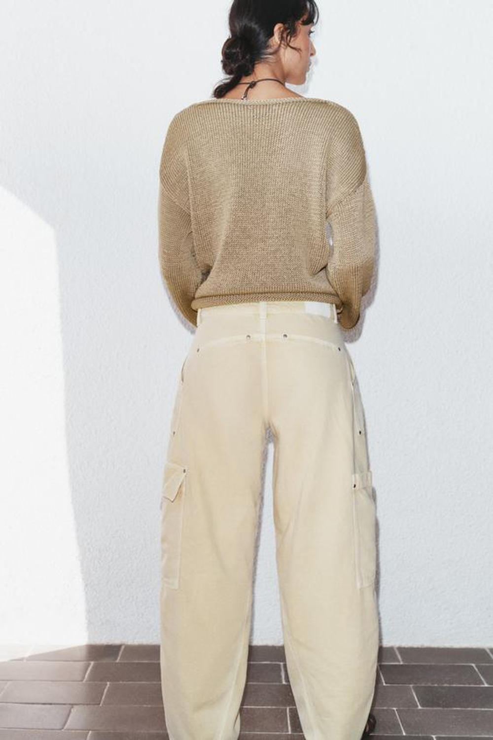 Z1975 ДЖИНСЫ С СРЕДНЕЙ ЛИНИЕЙ ТАЛИИ И ВЫСОКИМ ПОДЪЕМОМ - ZARA
