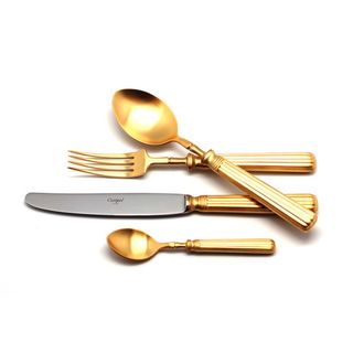 Набор столовых приборов Cutipol Line Gold 72пр матовый L.72.GB