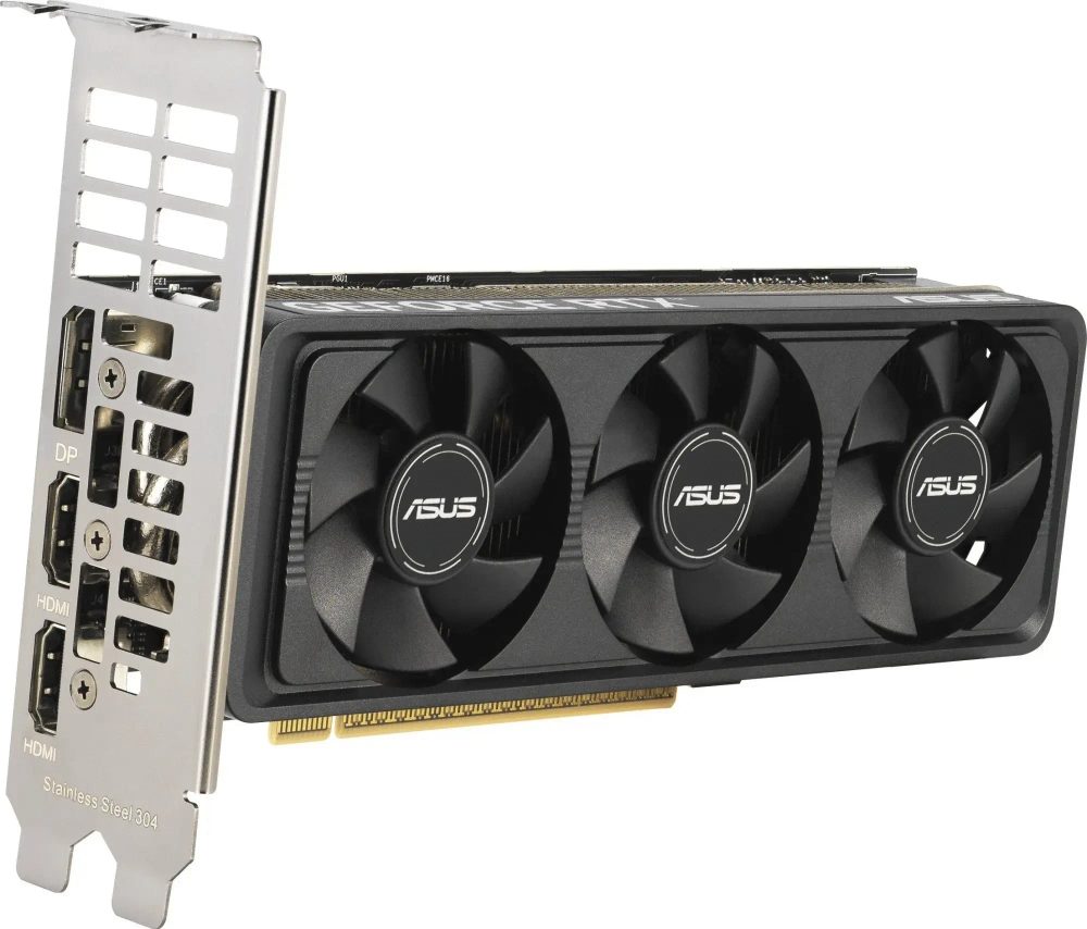 Видеокарта ASUS GeForce RTX5060 LP BRK OC Edition, 8GB GDDR7 2xHDMI DP RTX5060-O8G-LP-BRK