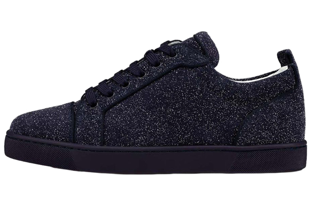 CL LUBOTING Louis Junior 1.0 Leather Low top Low top Skateboard Shoes Men"s Blue