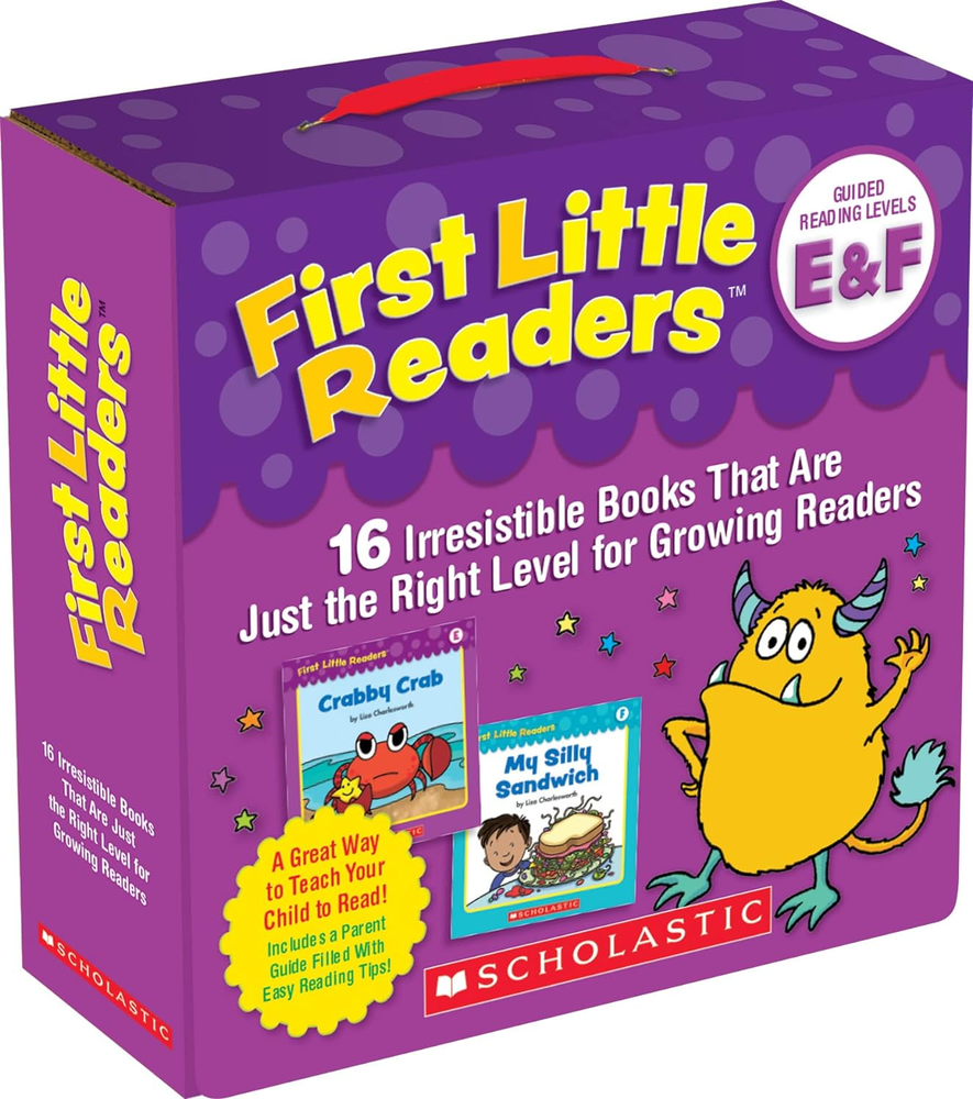 First Little Readers. Первые книжки для маленьких читателей. Уровень E и F. 16 книг