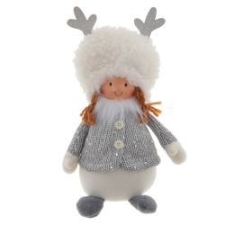 GAEM Игрушка набивная "Девочка", L17 W9 H29 см, 2в.