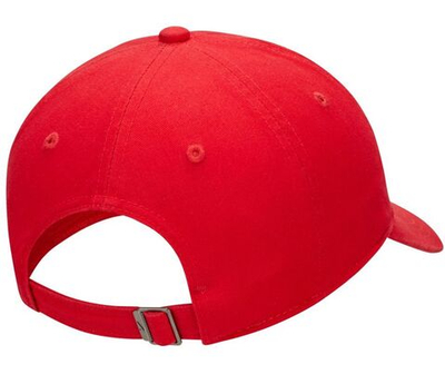 Теннисная кепка Nike Club Unstructured Futura Wash Cap - university red/black