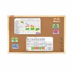 Доска пробковая 60*90, Brauberg Wood, деревяная рамка