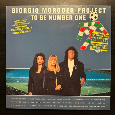 Giorgio Moroder Project - To Be Number One (Германия 1990г.)