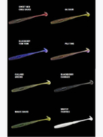 Мягкая приманка 13 FISHING Ninja Worm 5.5"/ CG (7шт./уп.)