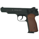 Пистолет пневматический Borner APS-S (Стечкин) Black, кал. 4,5 мм (пластик)