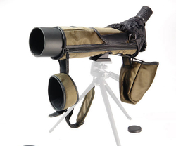 Труба Veber Snipe 15-45x65 на штативе в многофункциональном чехле