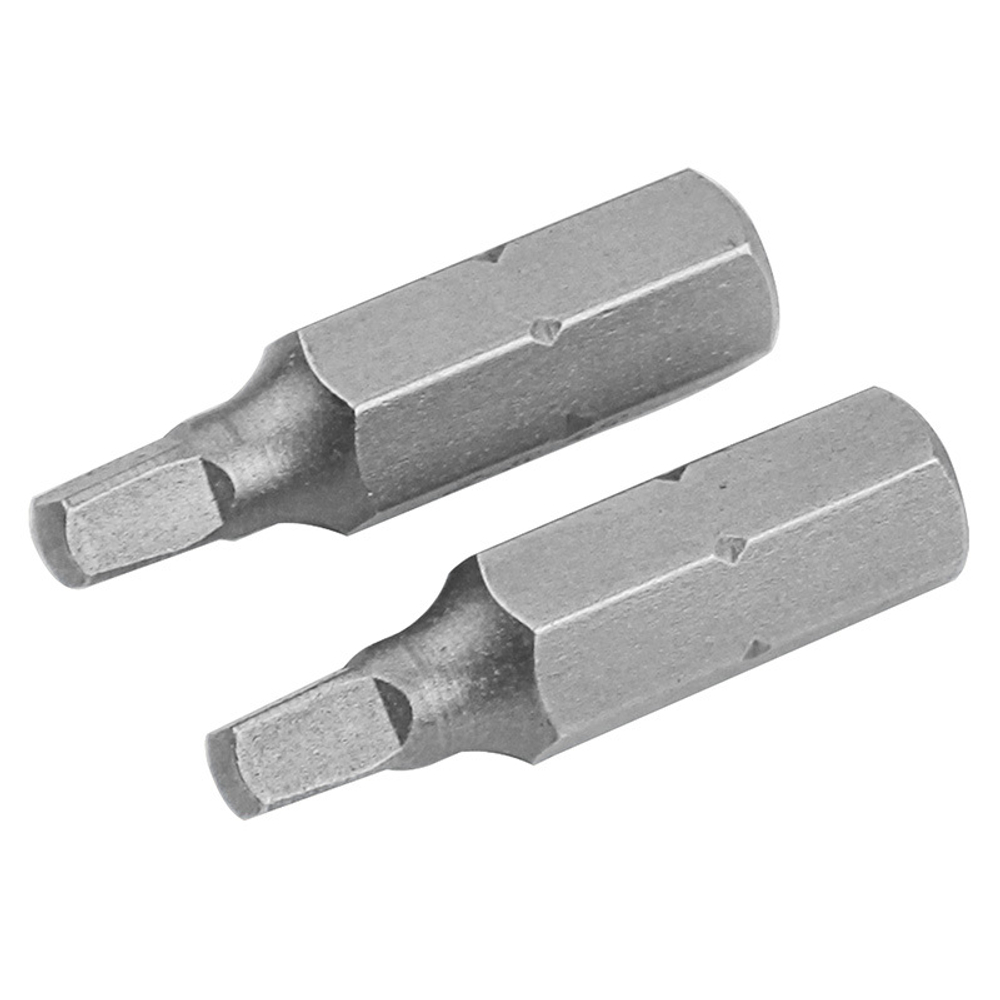 TOLSEN (TT20238) Набор вставок (бит) торцевых 1/4", Square, S1, 25 мм, 2 предмета