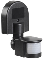 Датчик движения ДД-008 1100Вт 180град 12м IP44 черный IEK LDD10-008-1100-002