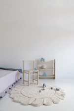 Стираемый коврик Nattiot Gabrielle (Ø110 см), хлопок, бежевый