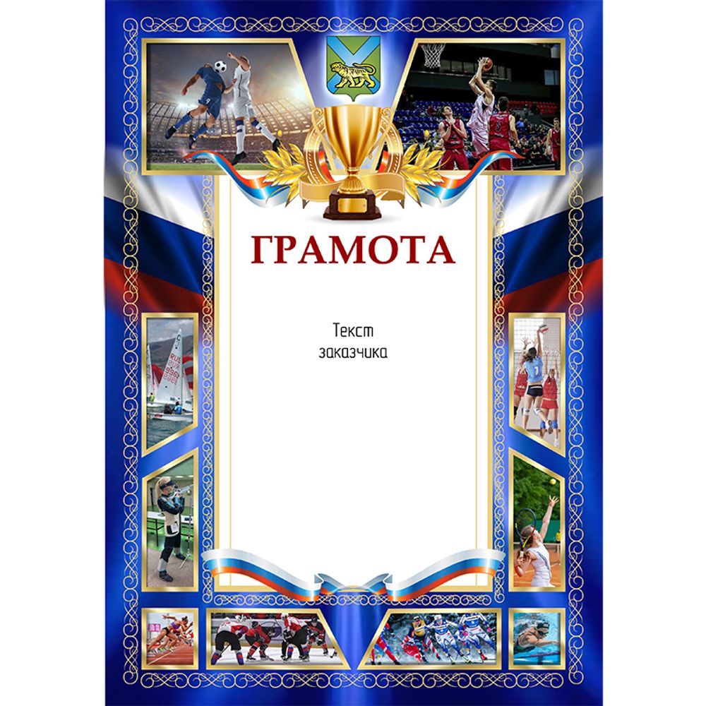 Грамота PNDiploma-084 с текстом