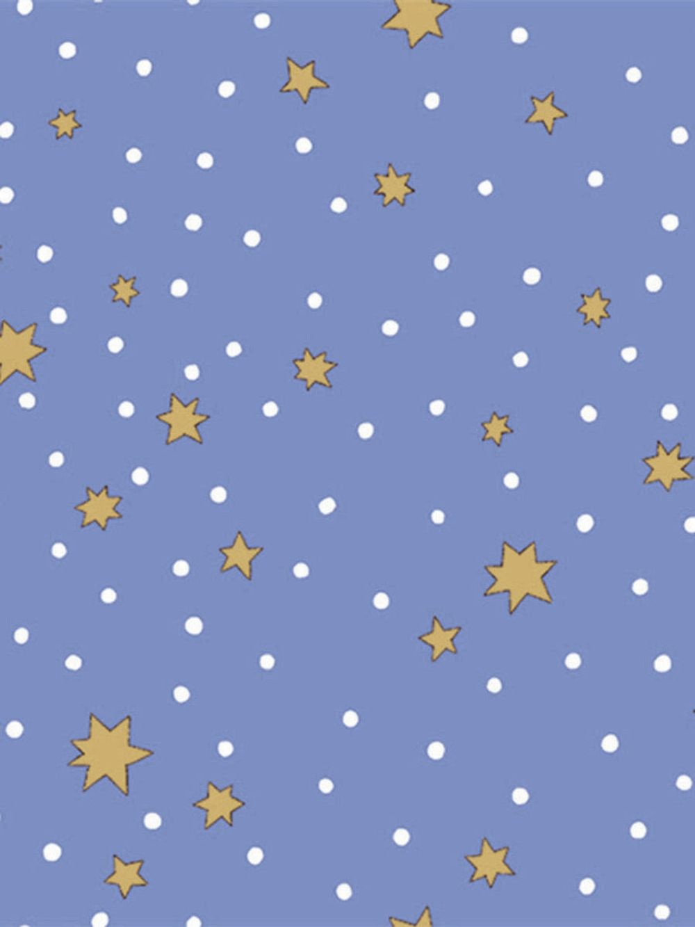 Простынь Сказка "Зимние звезды" 200х215 см, перкаль