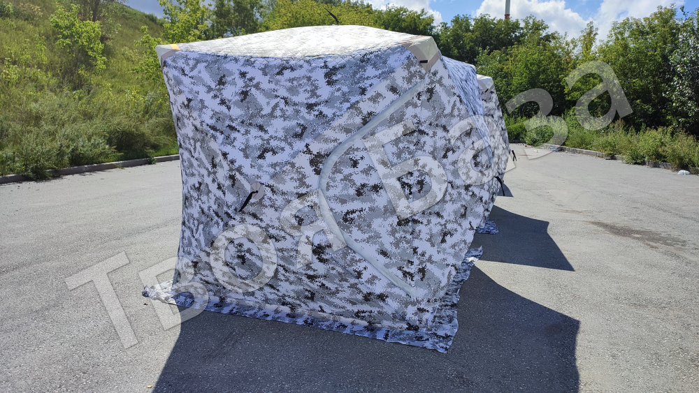 Зимняя палатка куб 220*220*230 3х слойная