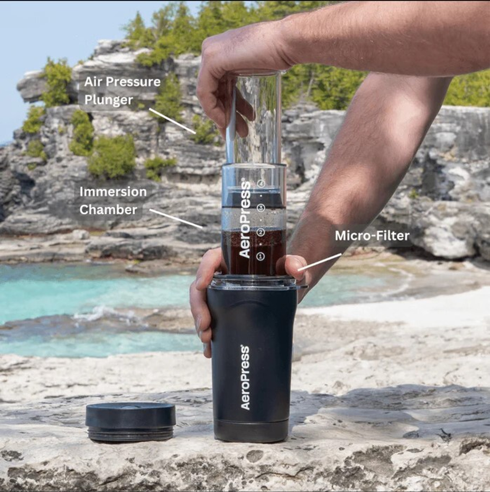 AeroPress Go PLUS, черный