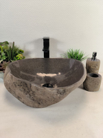 Раковина из речного камня RS-65622 47*40*15 0861