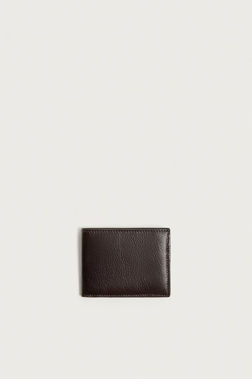 ZARA КОЖАНЫЙ КОШЕЛЕК, КОРИЧНЕВЫЙ