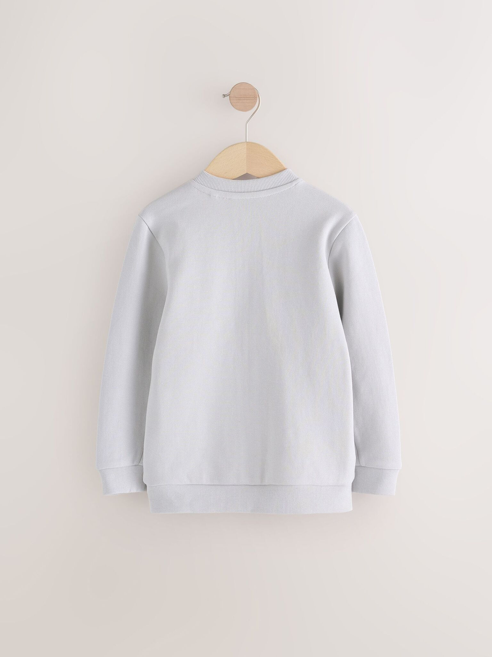 Бомбер на молнии для мальчика Next E43-864, Свтело-серый