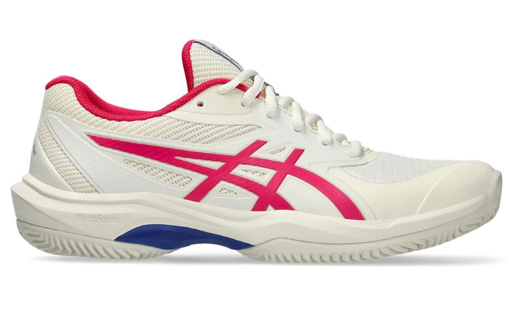 Женские теннисные кроссовки Asics Game FF Clay/OC - cream/bright rose
