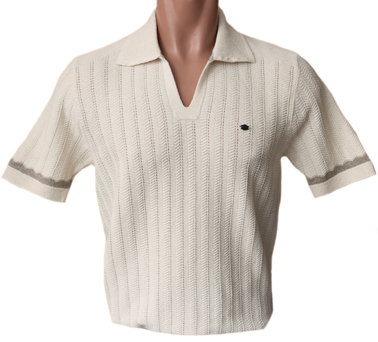 Футболка Поло из хлопка и льна MeleCL (Турция). Р-ры 46-52