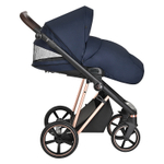 Детская коляска Roan Sol Luxury 2 в 1 RSL/4047 Mystic Blue/Rose Gold