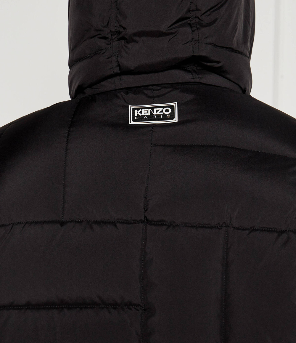 Пуховая куртка WEAVE Kenzo - черный(FE65OU3129NL)