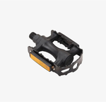 Педали TRIX MTB пластиковые со стальной рамкой, 101x77мм, резьба 9/16", черные