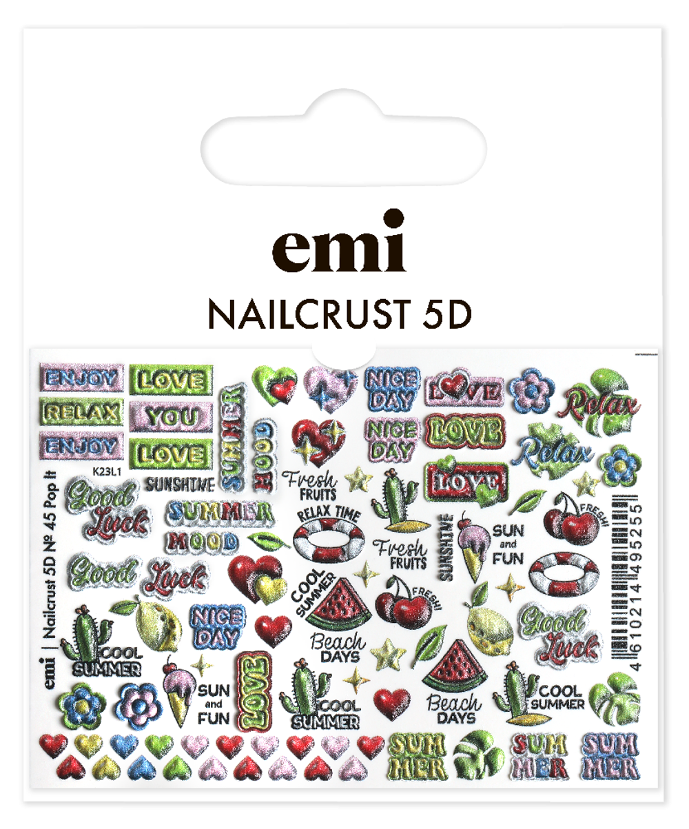 NAILCRUST 5D №45 Pop it