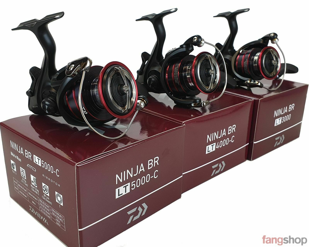 Катушка безынерционная с байтраннером Daiwa Ninja BR 20 LT 4000-C