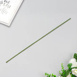 Проволока для изготовления искусственных цветов "Зелёная" 40 см сечение 2,5 мм   3740949