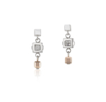 Серьги Coeur de Lion Silver-Rosegold 5037/21-1723