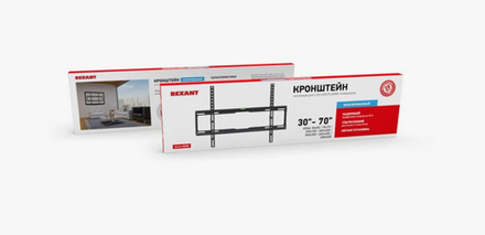 Кронштейн для LED телевизора 32"-70" фиксированный REXANT