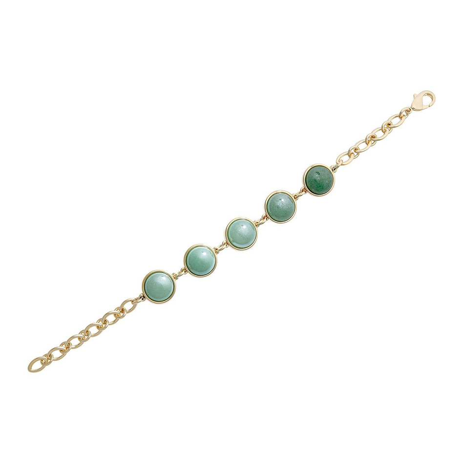 Браслет классический Possebon Pearl Green Quartz C1362.16 G/G