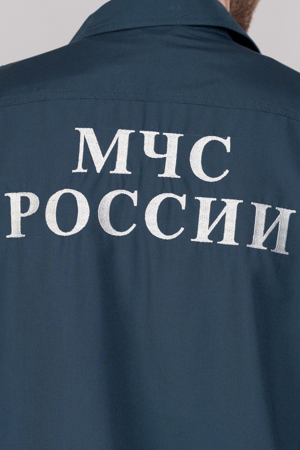 Костюм летний мужской МЧС (Патруль-240, серо-синий)