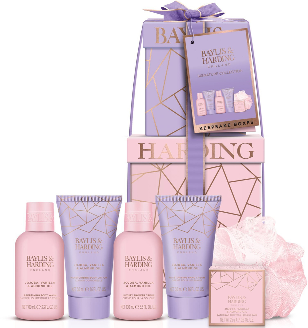 Baylis & Harding Jojoba, Vanilla & Almond Oil - подарочный набор (тело) с миндальным маслом /   / GTIN 017854110236