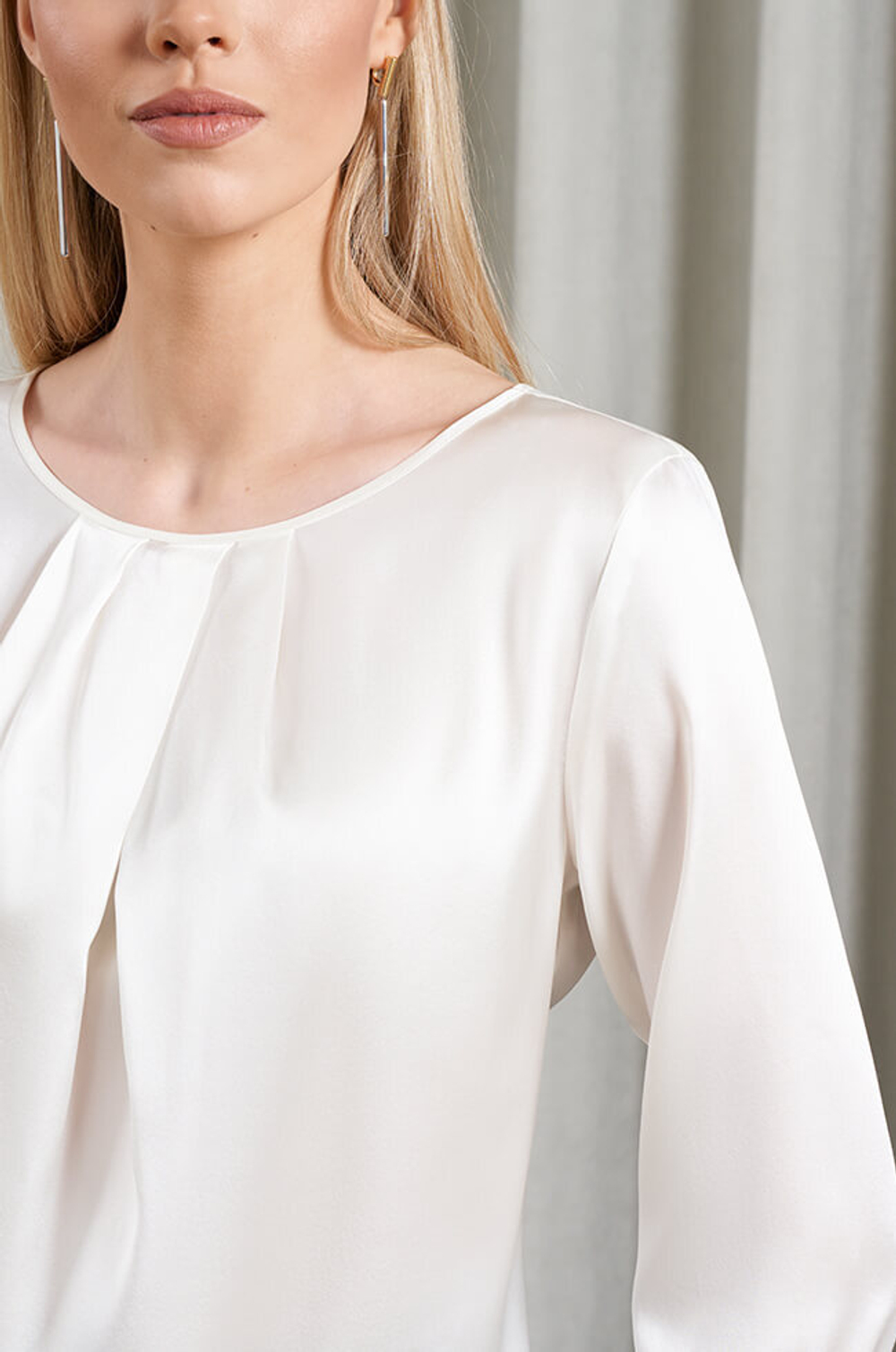 23178 Блузка женская (молочный)