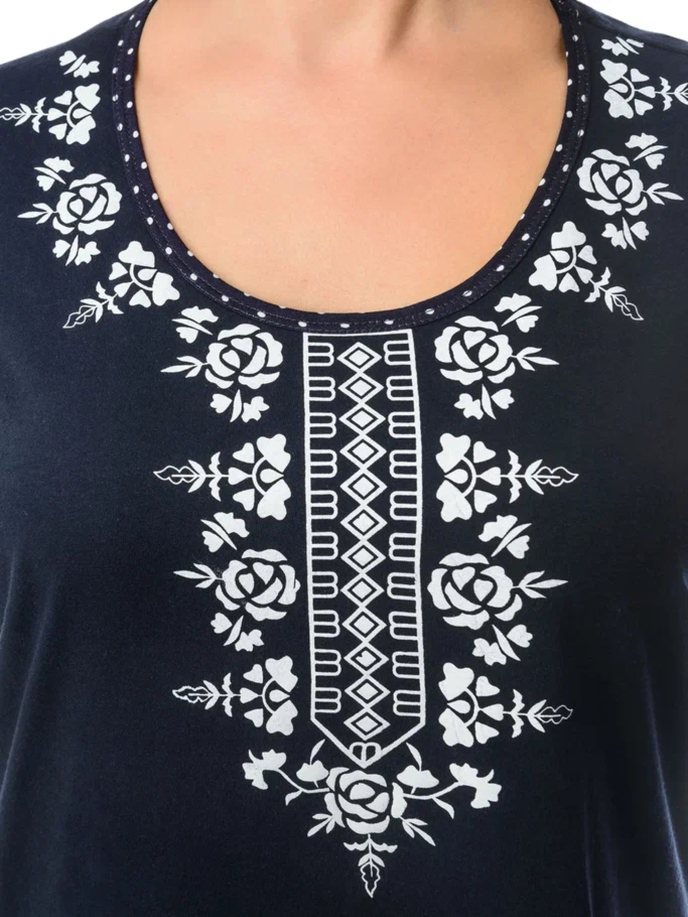 Блузка БЛ-188Х/синий