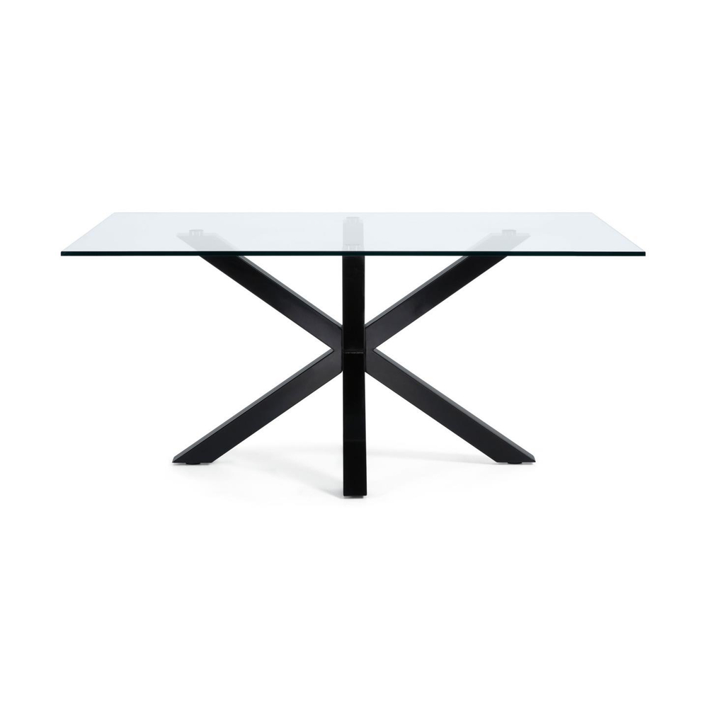 Стол Arya 160x90 стекло черный