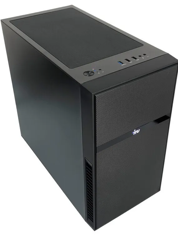 Компьютер IRU Game 510B5GM MT,i5 10400F, 16 Гб,HDD 1Тб, SSD 240Гб, GTX1660 6Gb,Win10, чёрный   93299