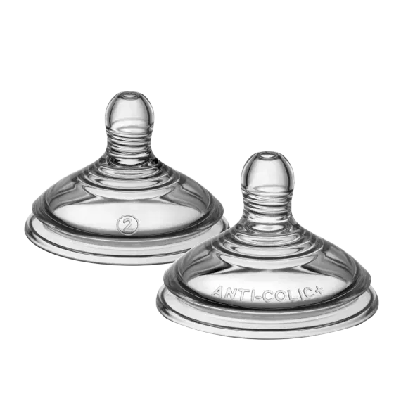 Соска Tommee tippee силикон (средний поток) 2 шт.