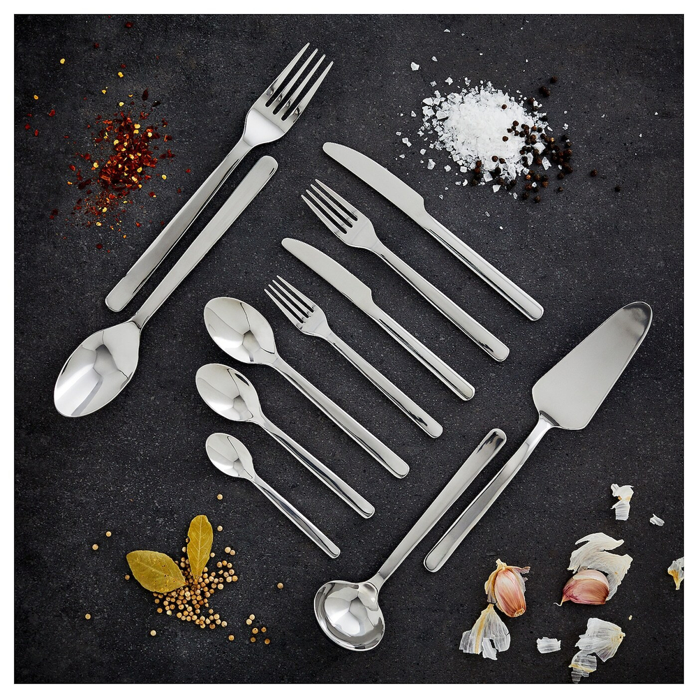 IKEA 365+ Набор столовых приборов, 24 предмета, нержавеющая сталь