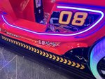 Детский игровой автомат с видео игрой гонки «Формула»