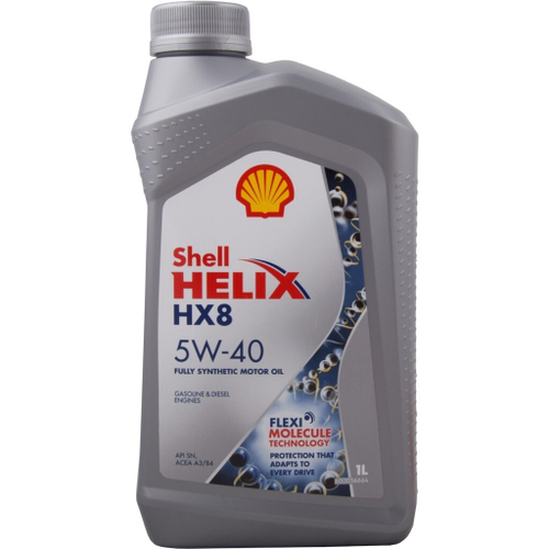 Масло моторное Shell Helix НХ8 5W40 1л. cинт (SN/CF)