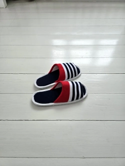 Тапочки в полоску открытые вар. 8