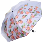 Зонт механический ветроустойчивый, матовая ручка «BESTzontik - ampir», микс 3 дизайна, длина 25см, d-110см